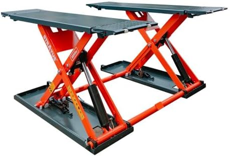 🔥 Final Day — Store Closing Clearance (Tariff Reasons). Limited Stock. First come, first served. Once gone, never back. 🔥Stratus Extra Wide & Tall Open-Center Mobile Mid-Rise Scissor Lift