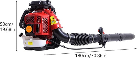 🔥 Final Day — Store Closing Clearance (Tariff Reasons). Limited Stock. First come, first served. Once gone, never back. 🔥80CC 900CFM 2-Stroke Backpack Gas Leaf Blower for Lawn, Garden & Snow