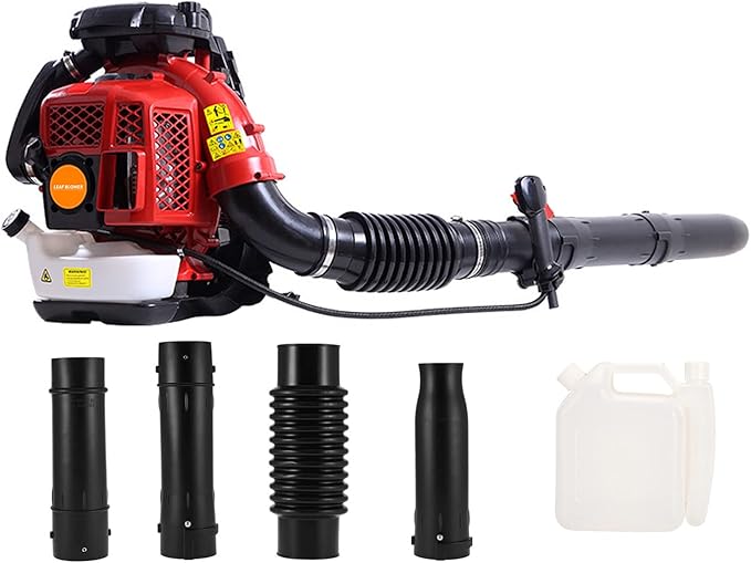 🔥 Final Day — Store Closing Clearance (Tariff Reasons). Limited Stock. First come, first served. Once gone, never back. 🔥80CC 900CFM 2-Stroke Backpack Gas Leaf Blower for Lawn, Garden & Snow