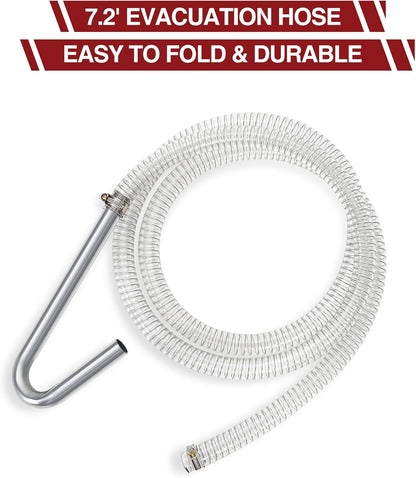 🔥 Final Day — Store Closing Clearance (Tariff Reasons). Limited S0tock. First come, first served. Once gone, never back. 🔥20 Gallon Electric Oil Drain Pan with Pump & 8ft Hose, Low-Profile Drain Cart with Folding Handle