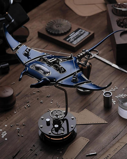 🔥 Final Day — Store Closing Clearance (Tariff Reasons). Limited Stock. First come, first served. Once gone, never back. 🔥 Robotic Manta Ray Metal Model