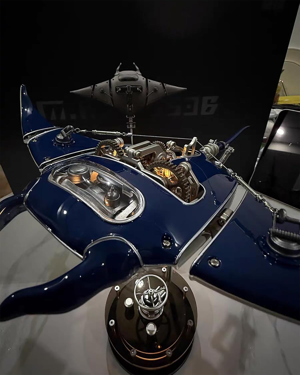 🔥 Final Day — Store Closing Clearance (Tariff Reasons). Limited Stock. First come, first served. Once gone, never back. 🔥 Robotic Manta Ray Metal Model