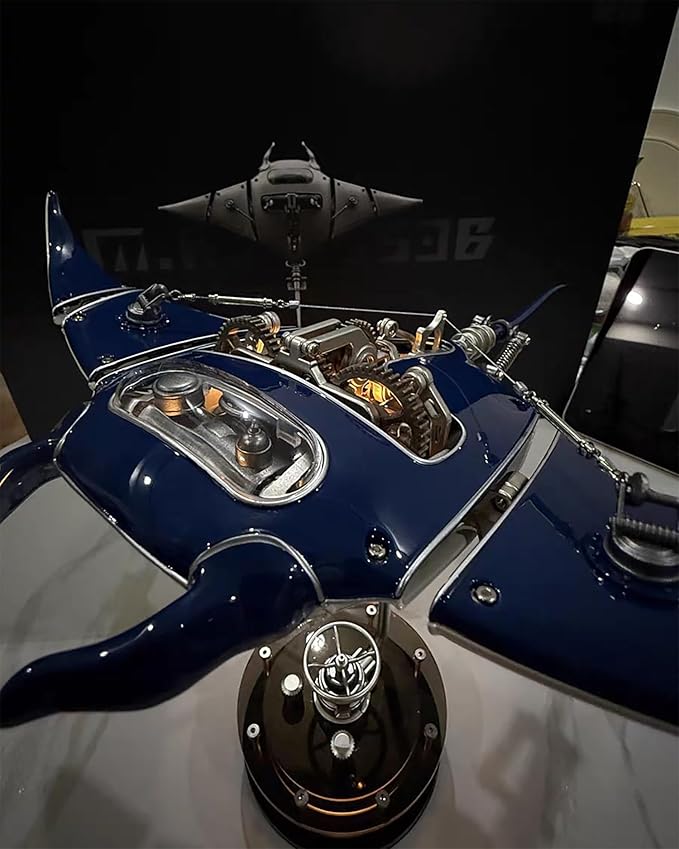 🔥 Final Day — Store Closing Clearance (Tariff Reasons). Limited Stock. First come, first served. Once gone, never back. 🔥 Robotic Manta Ray Metal Model