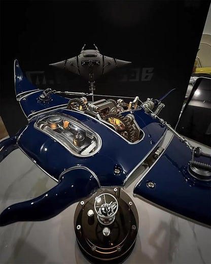 🔥 Final Day — Store Closing Clearance (Tariff Reasons). Limited Stock. First come, first served. Once gone, never back. 🔥 Robotic Manta Ray Metal Model