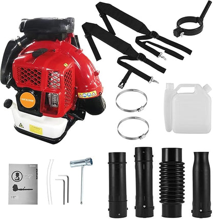 🔥 Final Day — Store Closing Clearance (Tariff Reasons). Limited Stock. First come, first served. Once gone, never back. 🔥80CC 900CFM 2-Stroke Backpack Gas Leaf Blower for Lawn, Garden & Snow