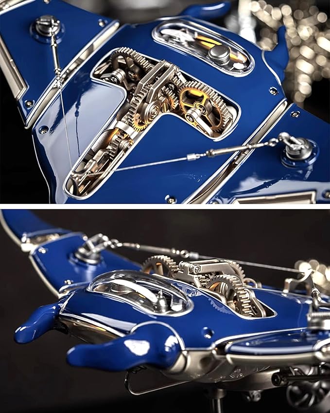 🔥 Final Day — Store Closing Clearance (Tariff Reasons). Limited Stock. First come, first served. Once gone, never back. 🔥 Robotic Manta Ray Metal Model