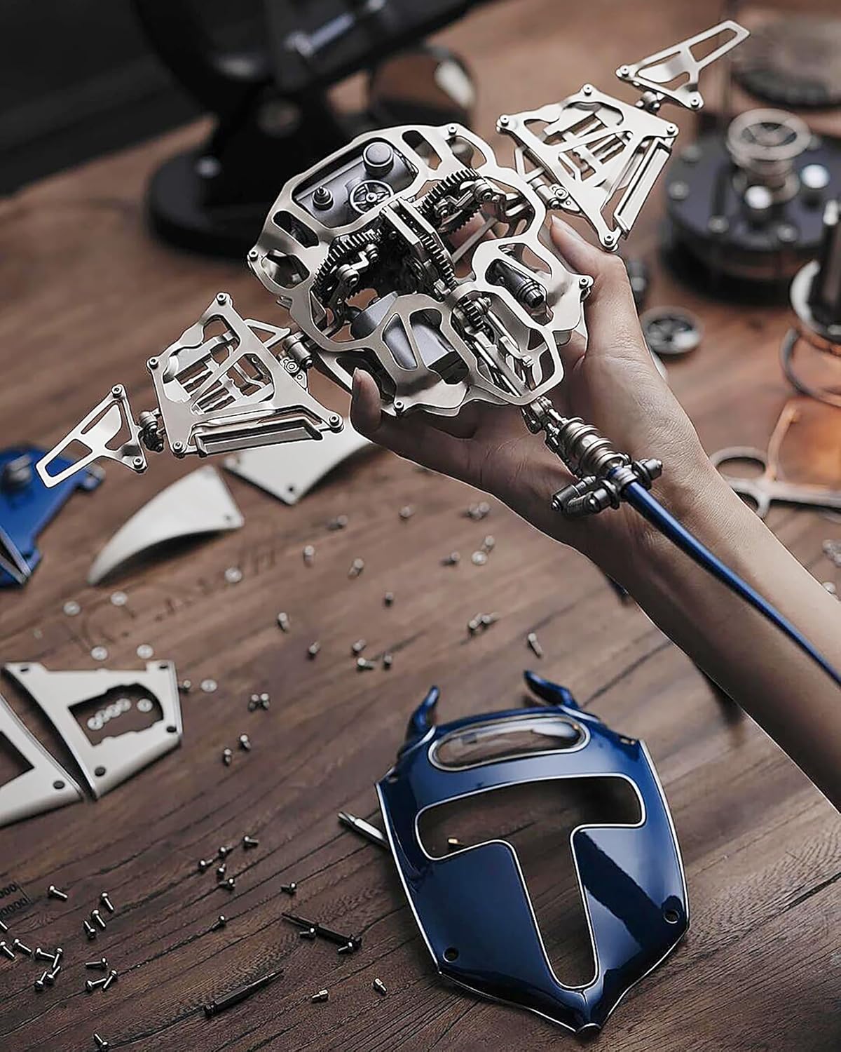 🔥 Final Day — Store Closing Clearance (Tariff Reasons). Limited Stock. First come, first served. Once gone, never back. 🔥 Robotic Manta Ray Metal Model