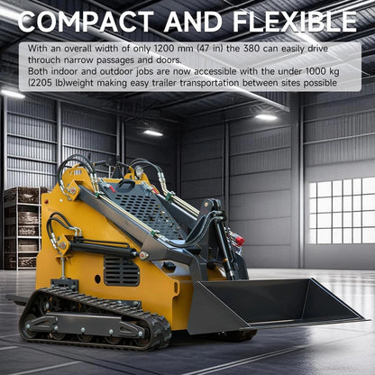 Mega Sales Event — NEW Mini Skid Steer Loader with 23HP EPA Gas Engine & 3 Hydraulic Valves, Original Price $5,999 Now Only $1,999! Just Pay $99 Shipping, Cash on Delivery for the Remaining Balance — Limited Stock Available!