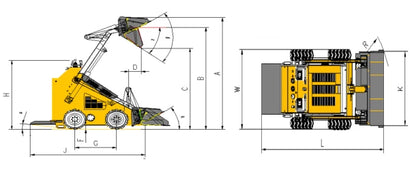 Mega Sales Event — NEW Mini Skid Steer Loader with 23HP EPA Gas Engine & 3 Hydraulic Valves, Original Price $5,999 Now Only $1,999! Just Pay $99 Shipping, Cash on Delivery for the Remaining Balance — Limited Stock Available!