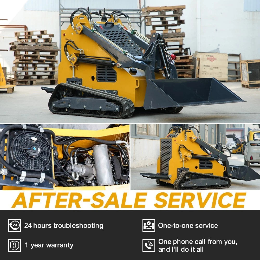 Mega Sales Event — NEW Mini Skid Steer Loader with 23HP EPA Gas Engine & 3 Hydraulic Valves, Original Price $5,999 Now Only $1,999! Just Pay $99 Shipping, Cash on Delivery for the Remaining Balance — Limited Stock Available!