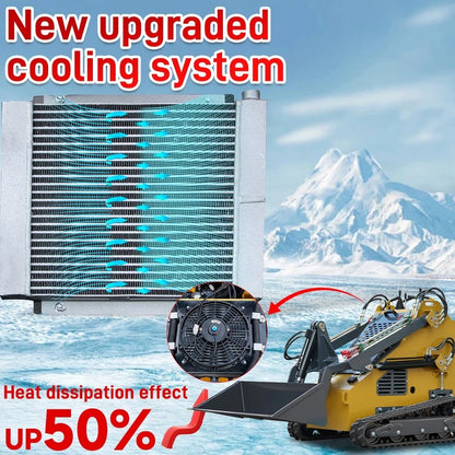 Mega Sales Event — NEW Mini Skid Steer Loader with 23HP EPA Gas Engine & 3 Hydraulic Valves, Original Price $5,999 Now Only $1,999! Just Pay $99 Shipping, Cash on Delivery for the Remaining Balance — Limited Stock Available!