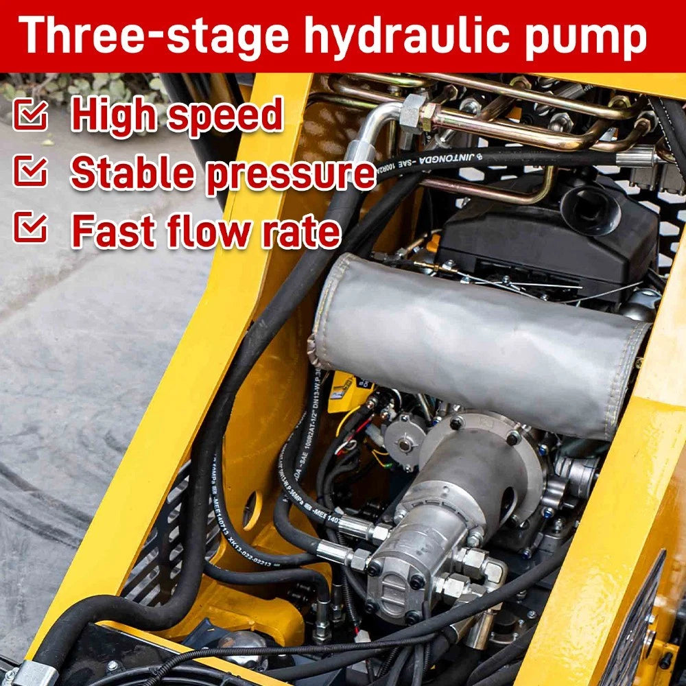 Mega Sales Event — NEW Mini Skid Steer Loader with 23HP EPA Gas Engine & 3 Hydraulic Valves, Original Price $5,999 Now Only $1,999! Just Pay $99 Shipping, Cash on Delivery for the Remaining Balance — Limited Stock Available!