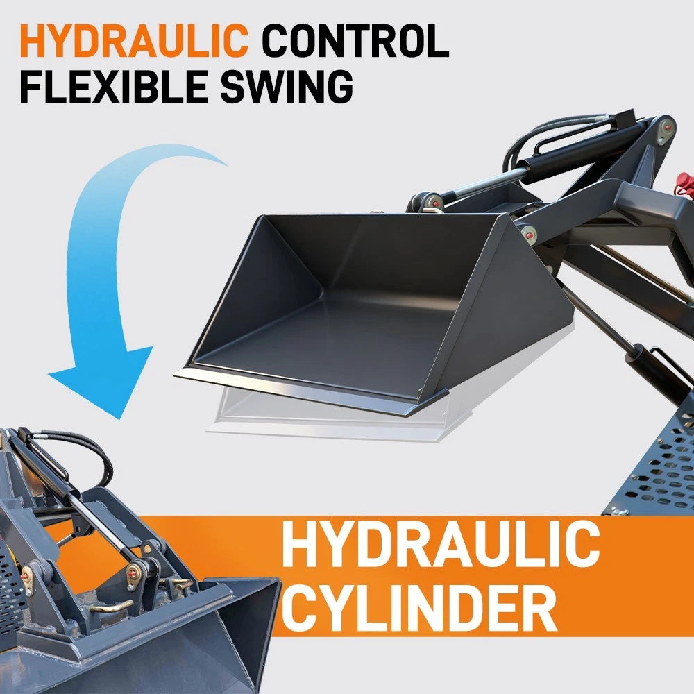 Mega Sales Event — NEW Mini Skid Steer Loader with 23HP EPA Gas Engine & 3 Hydraulic Valves, Original Price $5,999 Now Only $1,999! Just Pay $99 Shipping, Cash on Delivery for the Remaining Balance — Limited Stock Available!